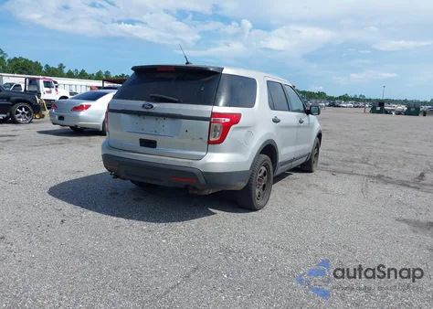 2014 Ford Police Interceptor из США, поврежденный, VIN 1FM5K8AR3EGA92873